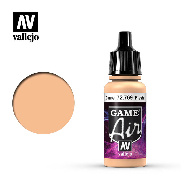 Vallejo 72769 Game Air Flesh 17ml Acrylic Airbrush Paint