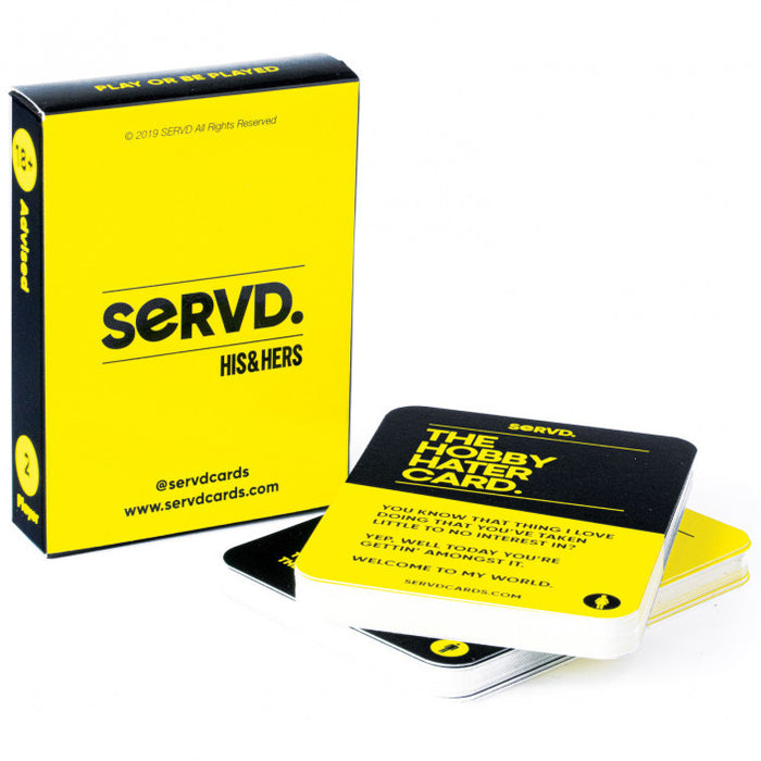 Servd His and Hers Cards