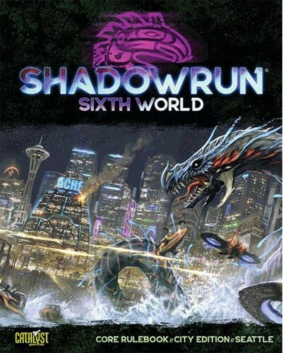 New Shadowrun, Sixth World Products On Sale: GM Screen, Cutting