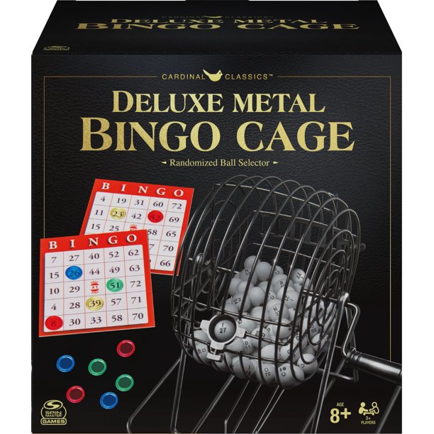 Deluxe Metal Cage Bingo