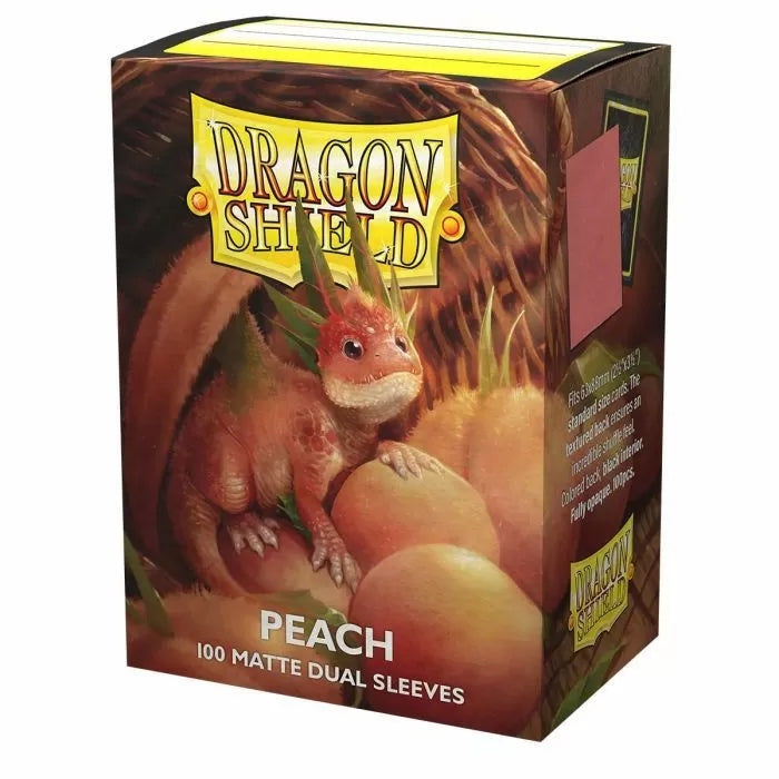 Dragon Shield Dual Matte 100 - Peach Piip