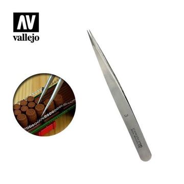 Vallejo Straight Fine Tweezers (120mm)