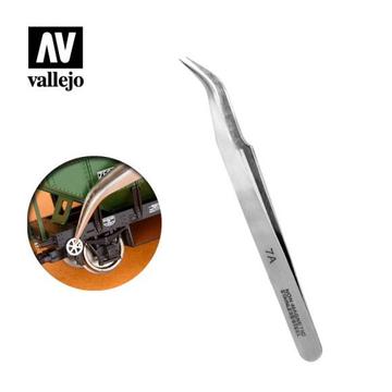 Vallejo Extra Fine Curved Tweezers (115mm)