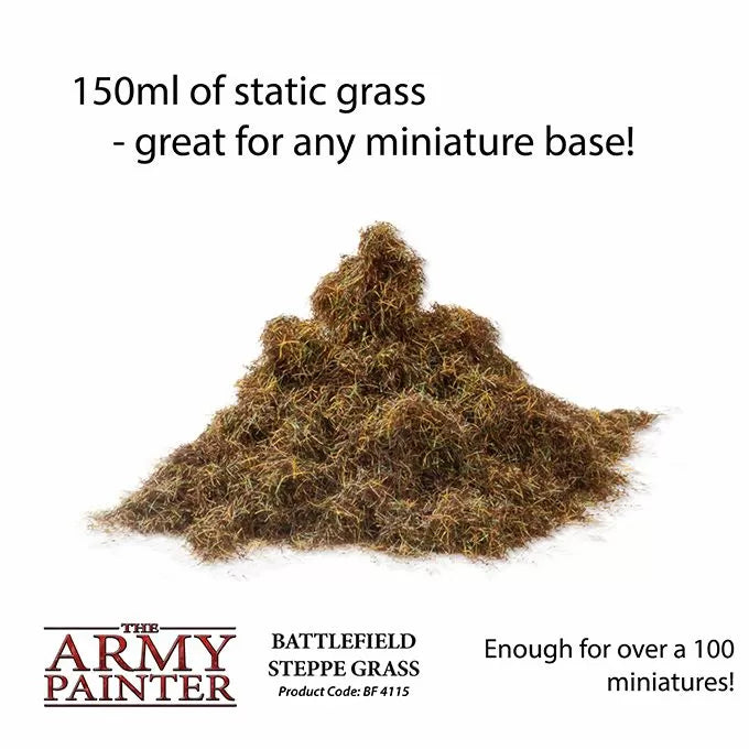 Army Painter Basing - Steppe Grass Static