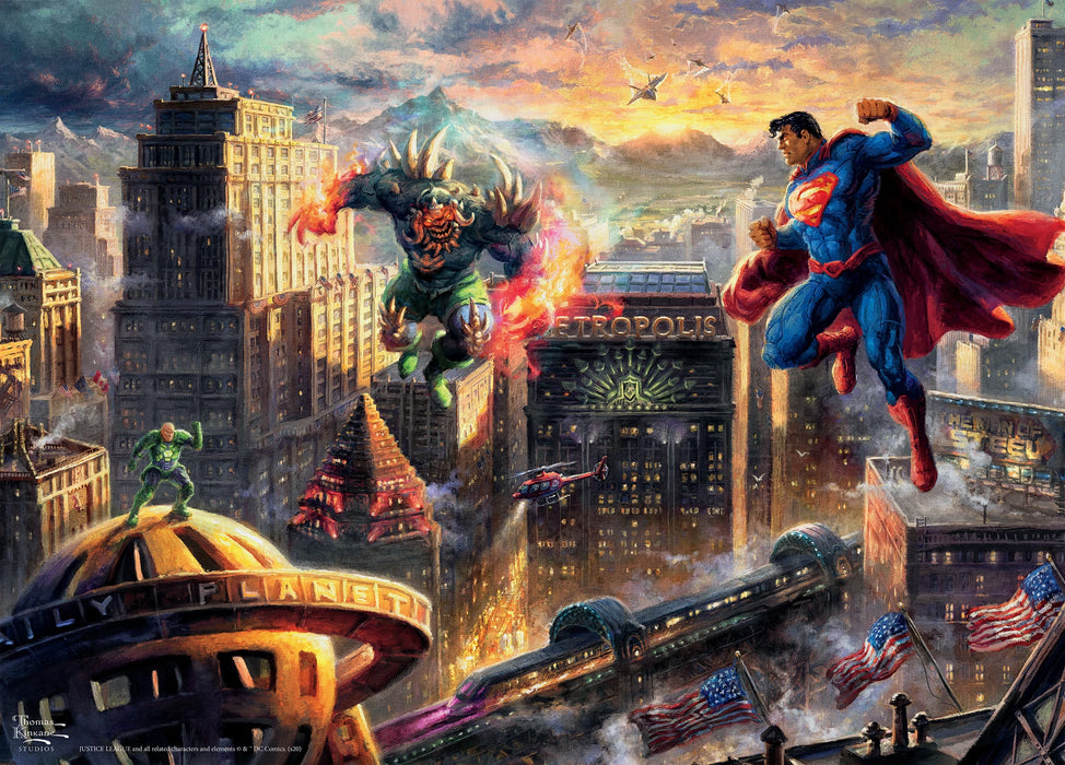 Kinkade DC Comics - Superman: Man of Steel - 1000 pieces
