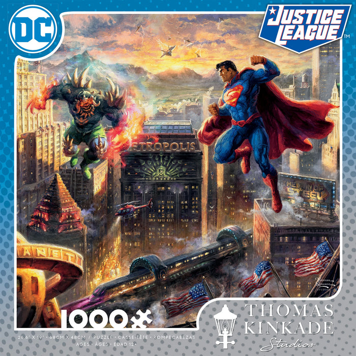 Kinkade DC Comics - Superman: Man of Steel - 1000 pieces