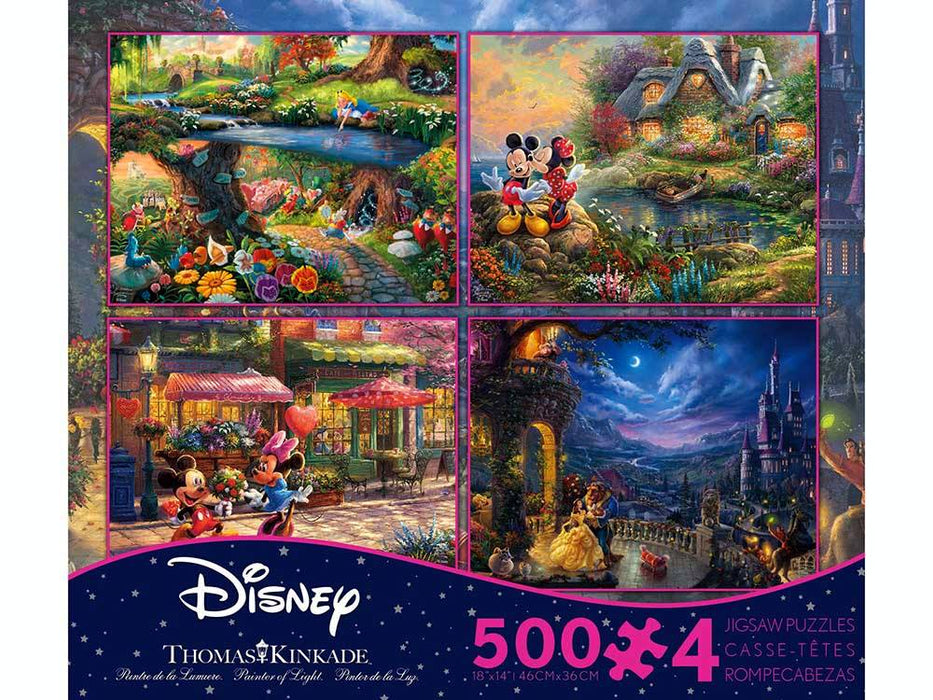 Kinkade Disney Series B - 500 pieces 4-in-1