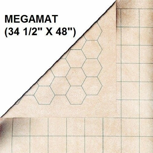Reversible Megamat - Squares & Hexes