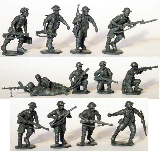 Perry British Infantry Desert Rats 1940-43