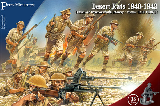 Perry British Infantry Desert Rats 1940-43