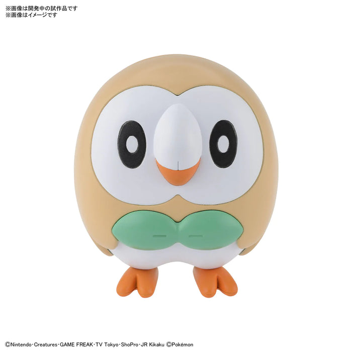 Bandai Pokemon Model Kit Quick!! 10 ROWLET