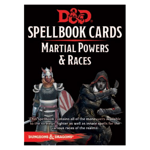 D&D: Spellbook Cards: Martial Deck (61 Cards)