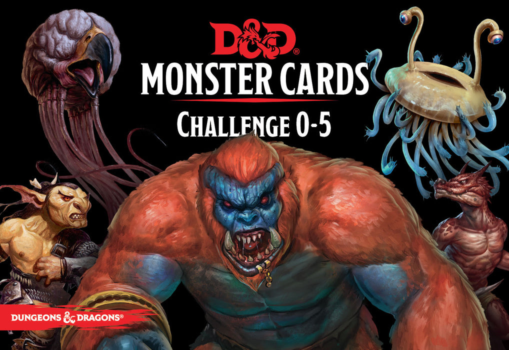 D&D: Monster Deck 0-5 (179 Cards)