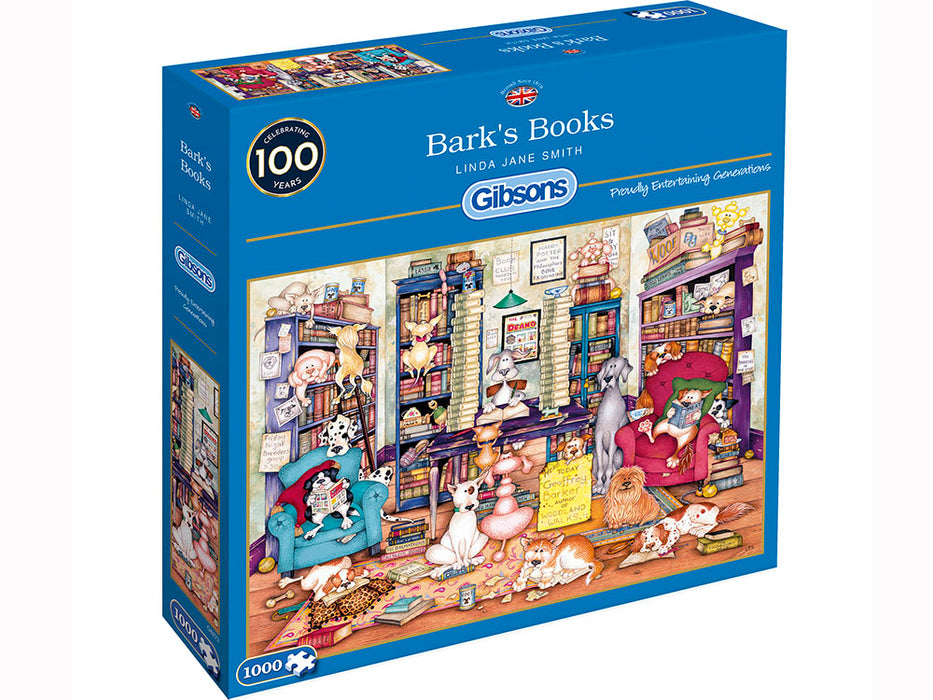 Bark's Books 1000 pieces