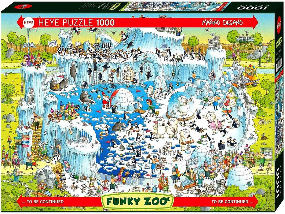 Funky Zoo Polar Habitat 1000 pieces