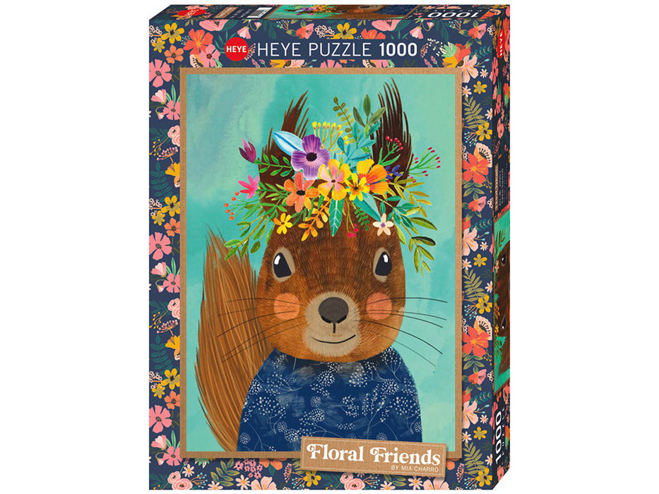 Floral Friends - Squirrel 1000 pieces