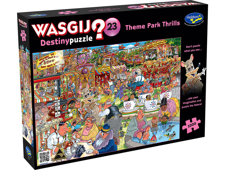 Wasgij Destiny 23 - Theme Park 1000 pieces