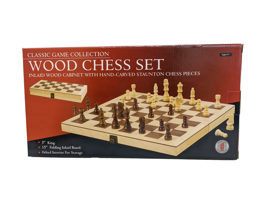 Chess - Wood 15 Inlaid