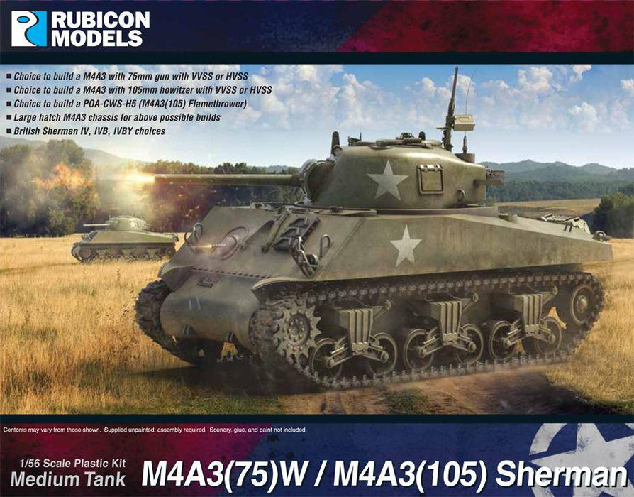 M4A3(75)W/M4A3(105) Tank