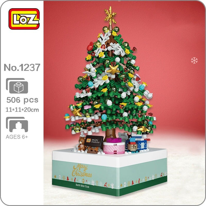 LOZ Christmas Tree Music Box