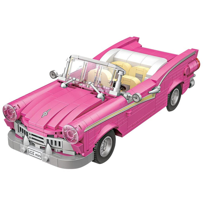 LOZ MINI Pink Cabriolet