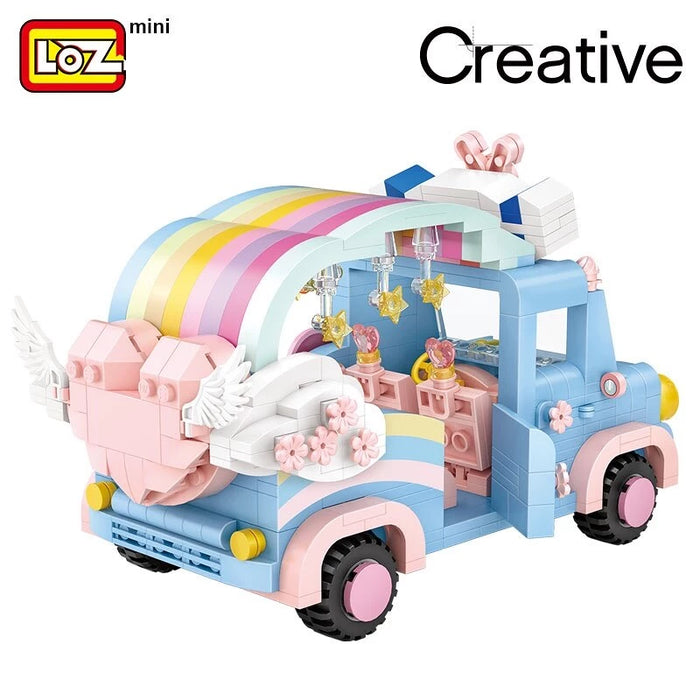 LOZ Rainbow Mini Car