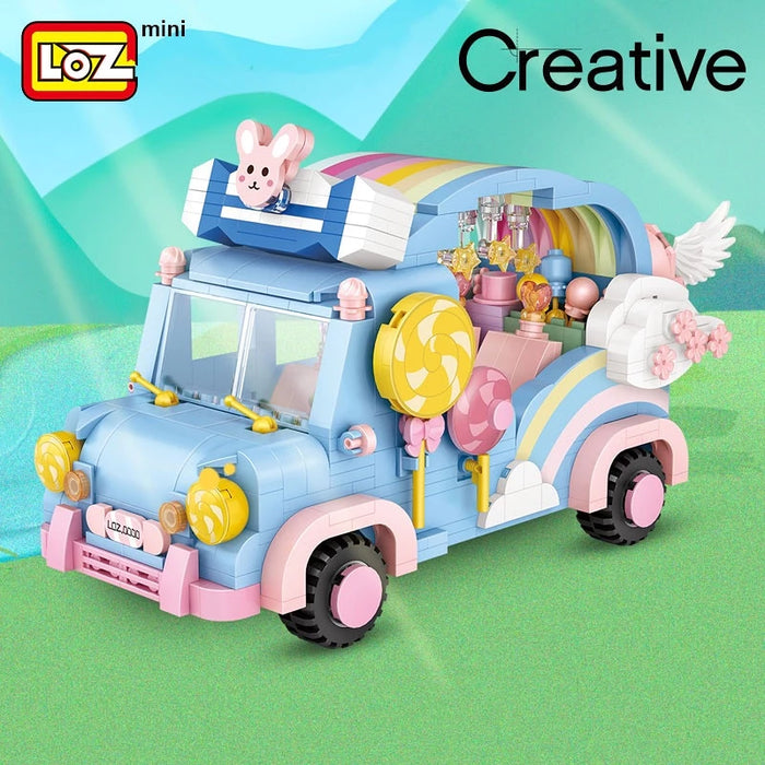 LOZ Rainbow Mini Car