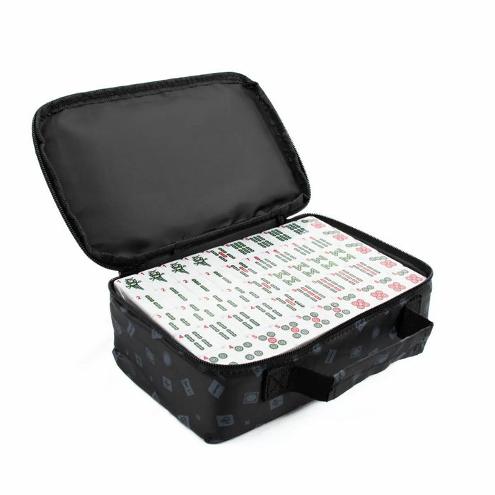 Mahjong Travel Case w/ Black Tiles