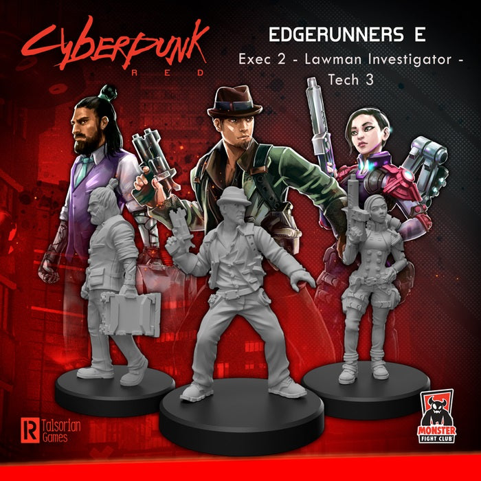 Cyberpunk Red: Edgerunners E (Lawman - Exec - Tech)