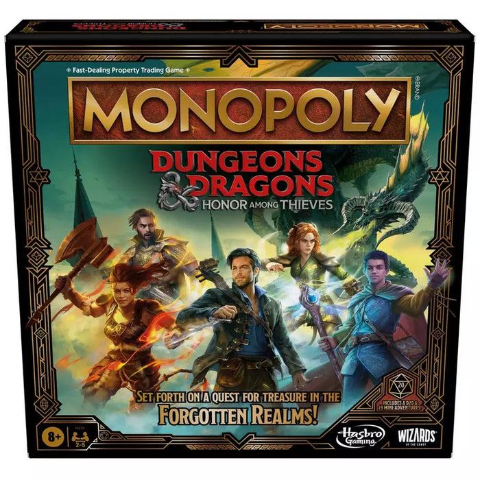 Monopoly Dungeons and Dragons - Honor Among Thieves