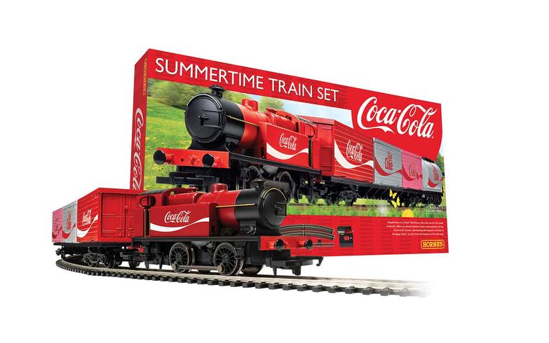 Hornby Summertime Coca-Cola Train Set