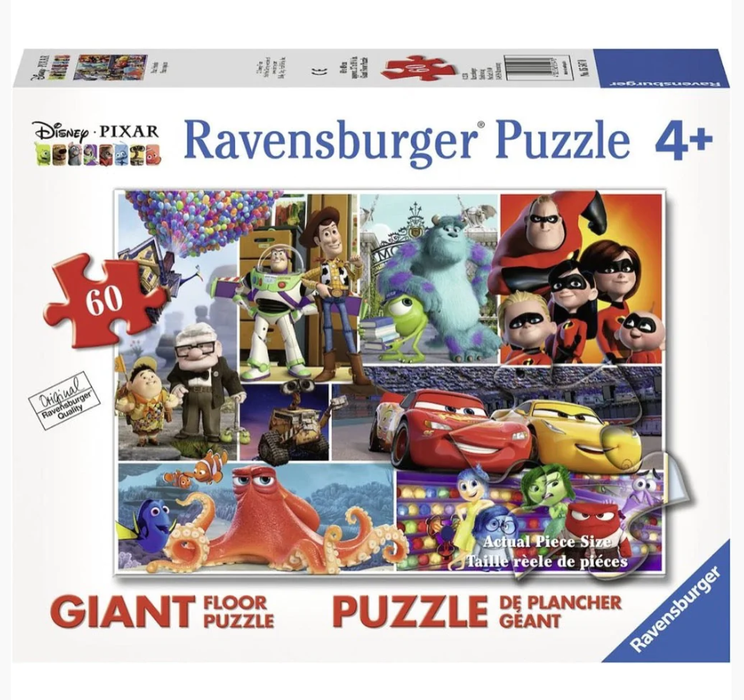 Ravensburger - Pixar Friends Giant Floor Puzzle 60pc