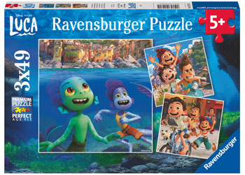 Ravensburger - Disney Pixar Luca 3x49 pieces