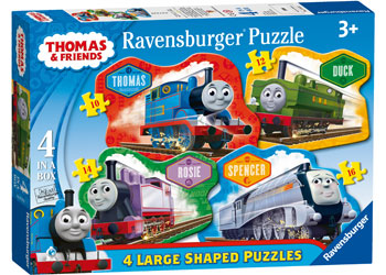 Ravensburger - Thomas 4 Large Shaped Puzzle