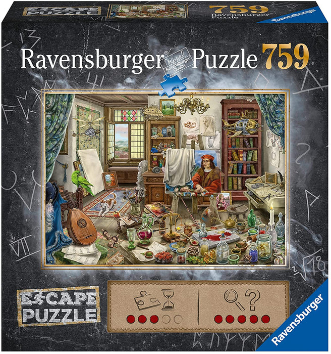 Ravensburger - ESCAPE 10 Artists Studio Puzzle 759 pieces