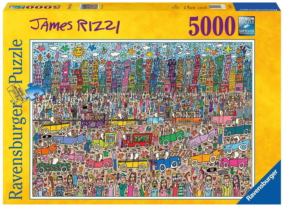 Ravensburger - James Rizzi: Skyline Puzzle 5000 pieces