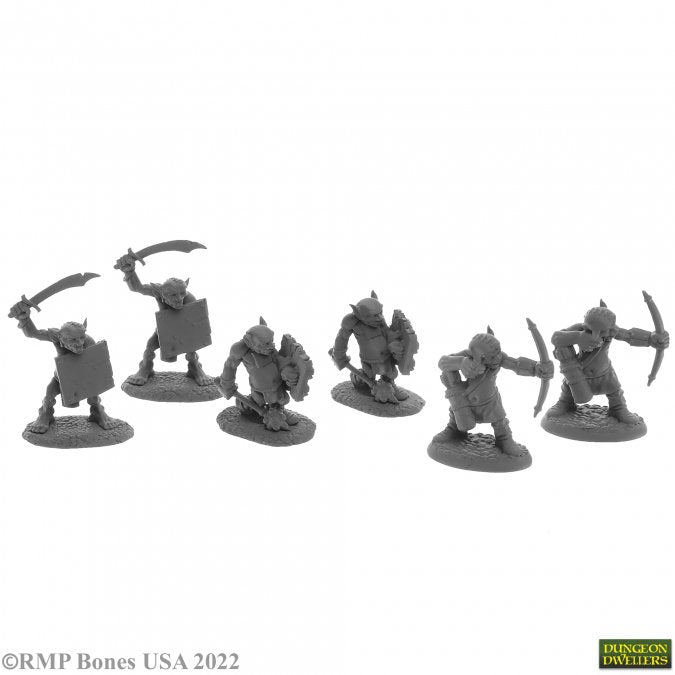 Reaper: Dungeon Dwellers: Goblin Skirmishers (6)