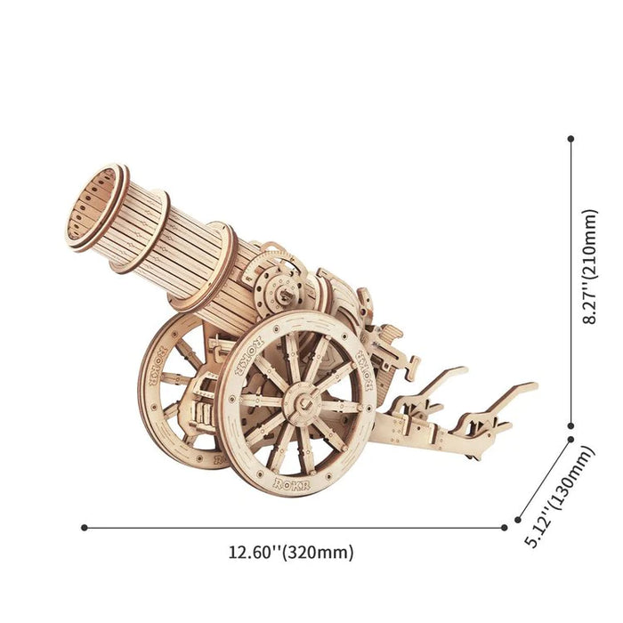 Rokr Medieval Wheeled Cannon