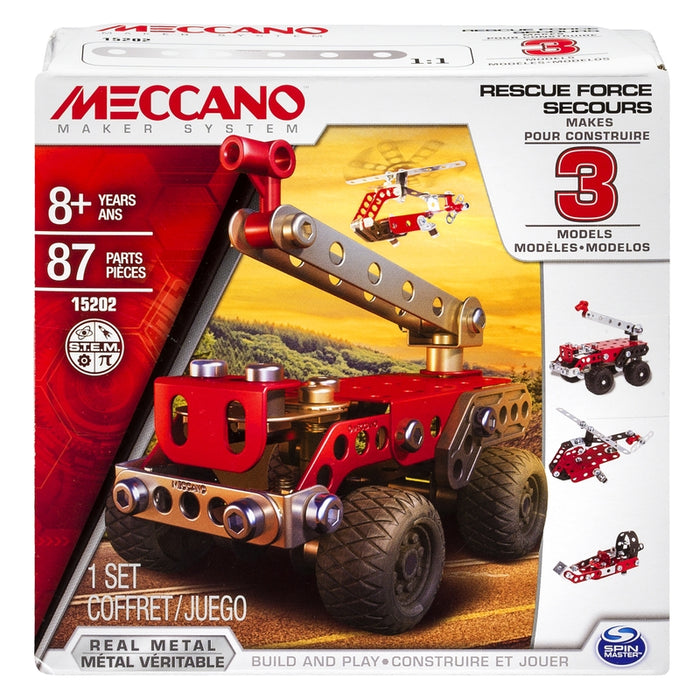 Meccano 3 Model Set - Fire Engine