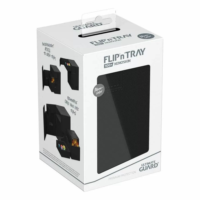 Ultimate Guard Flip n Tray Deck Case 100+ Black