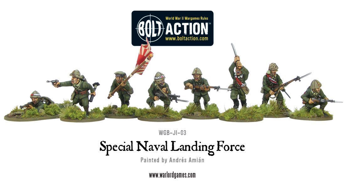 Bolt Action Imperial Japanese Special Naval Landing Force Box Set