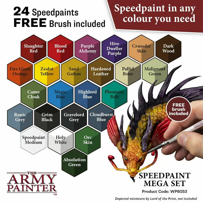 Army Painter Warpaints: Speedpaint Mega Set