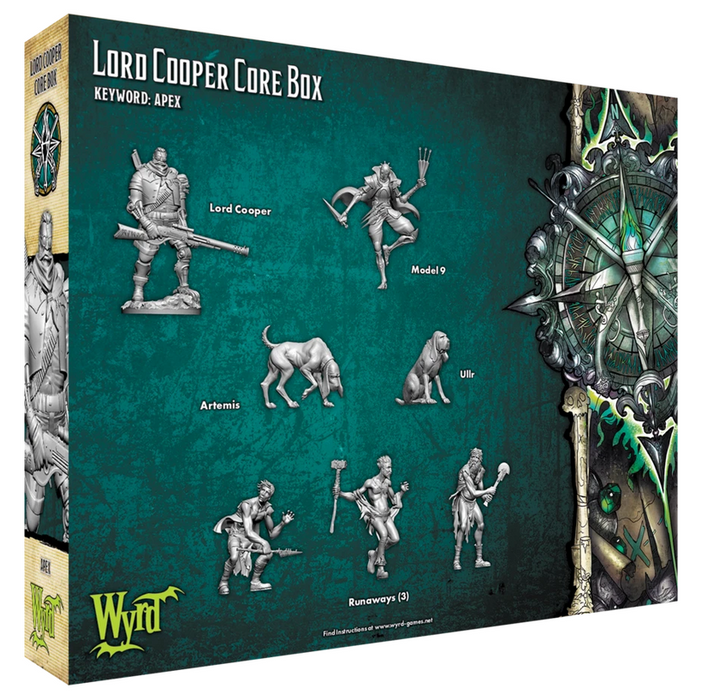 Malifaux: The Explorers Society: Lord Cooper Core Box