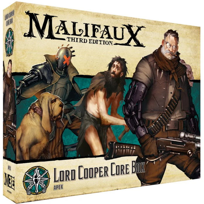 Malifaux: The Explorers Society: Lord Cooper Core Box
