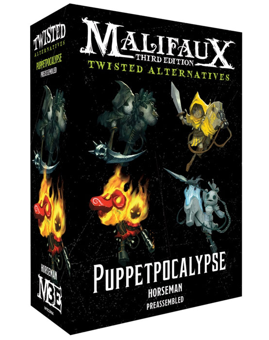 Malifaux: Guild, Arcanist, Resurrectionists. Neverborn & Outcasts: Puppetpocalypse