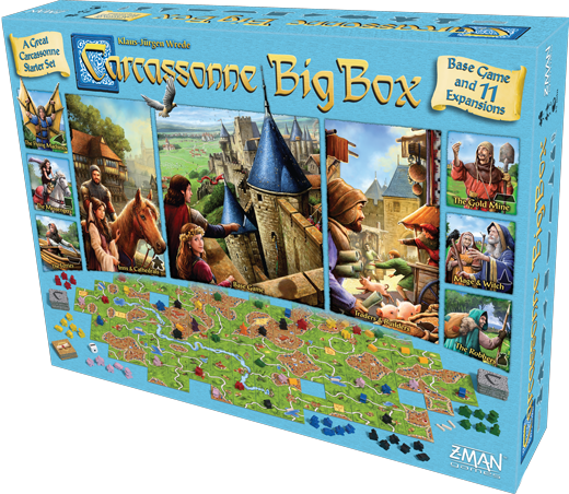Carcassonne Big Box - 2017 Ver. — Arkhaven Games & Hobbies