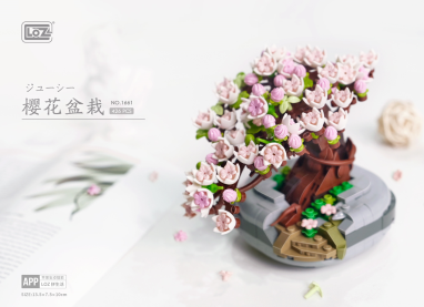 LOZ Eternal Flowers Cherry Blossom Bonsai