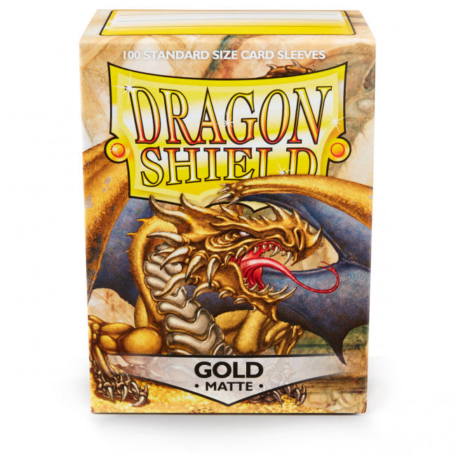 Dragon Shield Matte 100 - Gold