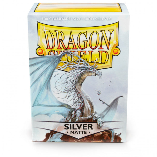 Dragon Shield Matte 100 - Silver