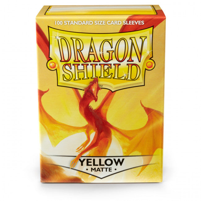 Dragon Shield Matte 100 - Yellow